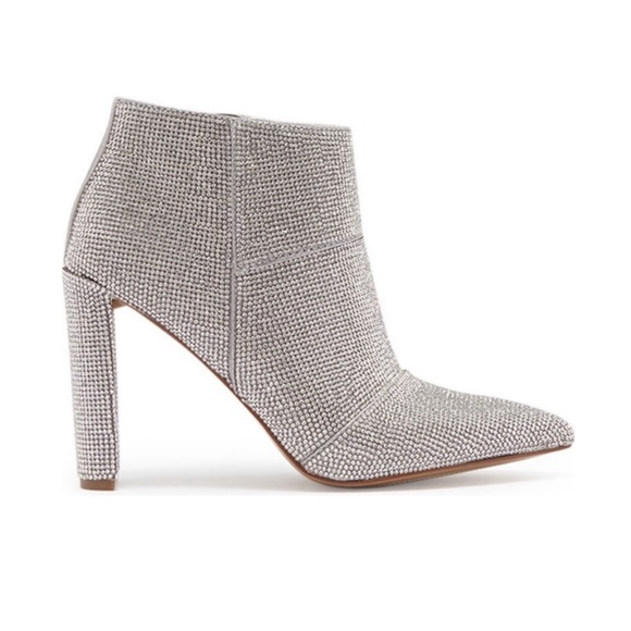 Steve Madden Rhinestone Sparkle Booties - Picture 3 of 8